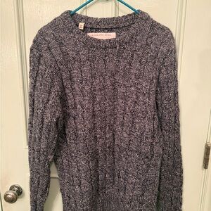 Superdry Vintage Knit Sweater in Black and White